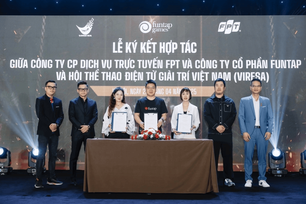 VIRESA, FPT Online và Funtap hợp tác phát triển thể thao điện tử thành tích cao