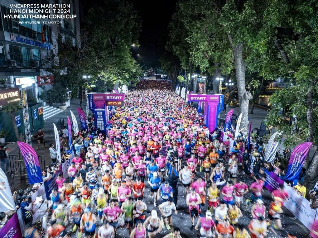 VM Hanoi Midnight 2025 mở đăng ký sớm, giá từ 420.000 đồng