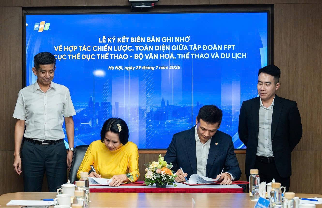 FPT hợp tác Cục Thể dục Thể thao tổ chức sự kiện, chuyển đổi số