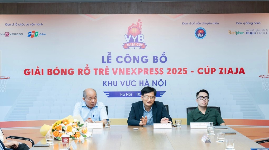 Giải bóng rổ trẻ VnExpress kỳ vọng đưa học sinh thi đấu quốc tế