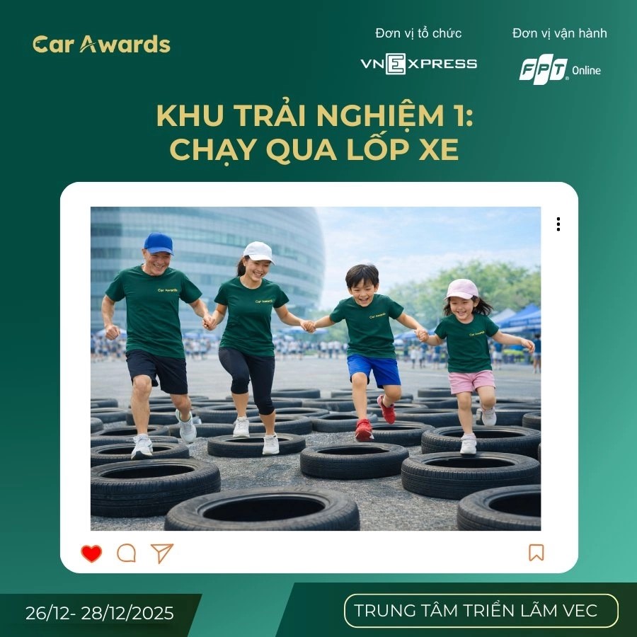 Mở cổng đăng ký Carlympic - giải chạy miễn phí cho gia đình yêu xe
