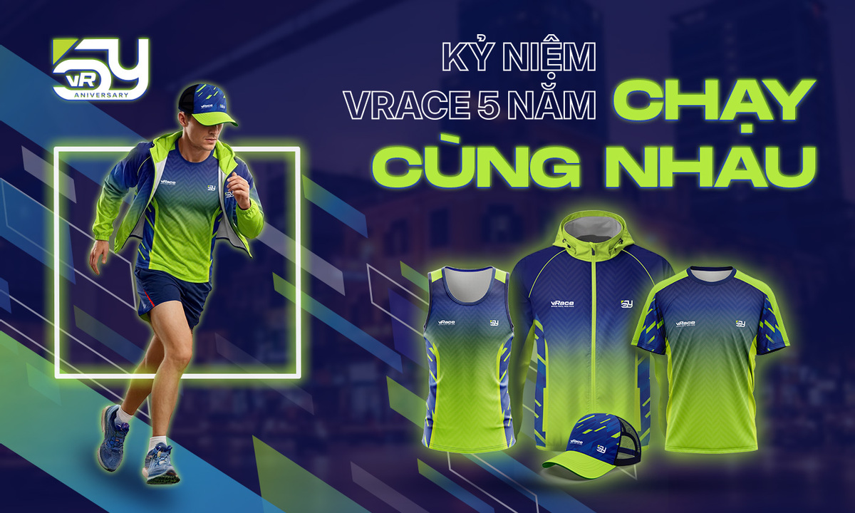 vRace Mở Đăng Ký Giải Kỷ Niệm 5 Năm - Chạy Cùng Nhau