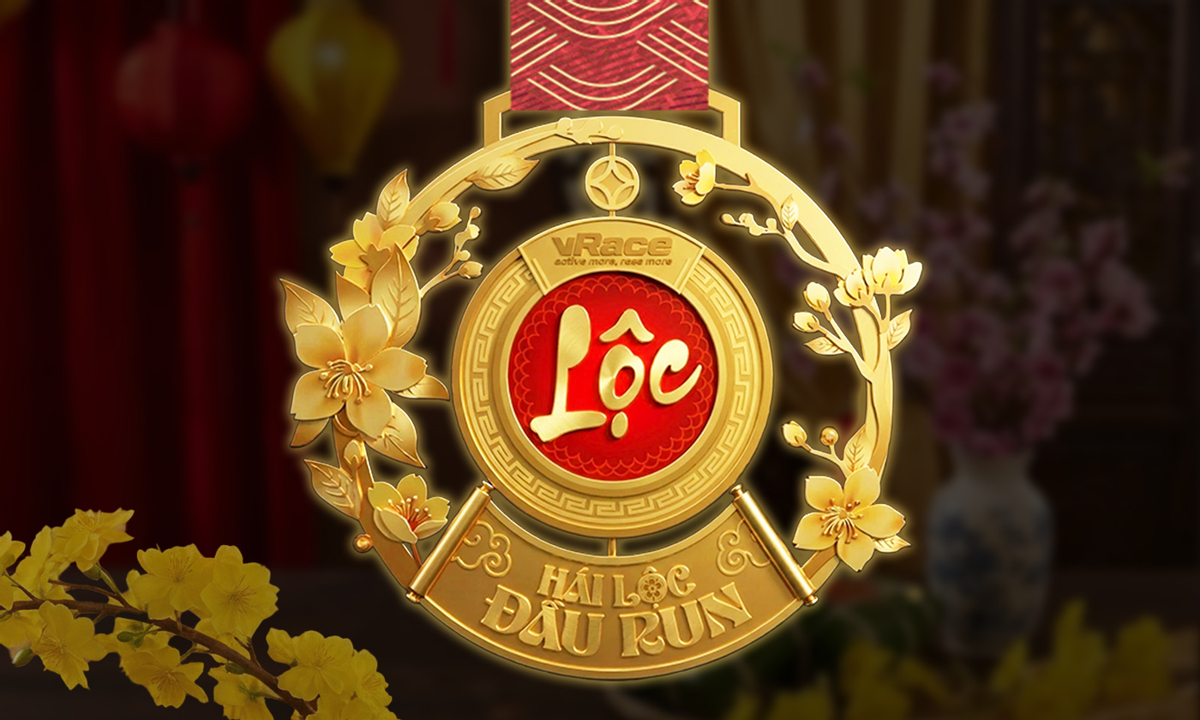 vRace ra mắt giải chạy Hái Lộc Đầu Run 2026