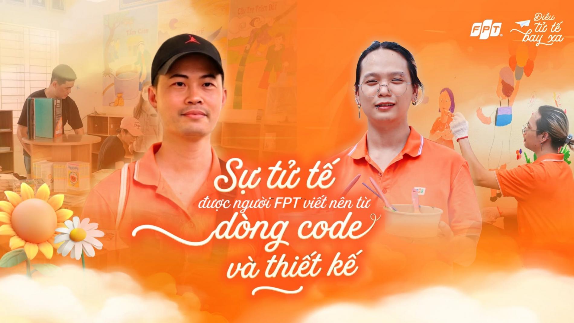 Người FPT Online kiến tạo hành trình nhân ái từ những dòng code và nét vẽ thiết kế