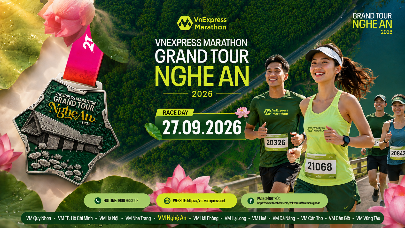VnExpress Marathon Grand Tour - mô hình giải chạy khám phá điểm đến
