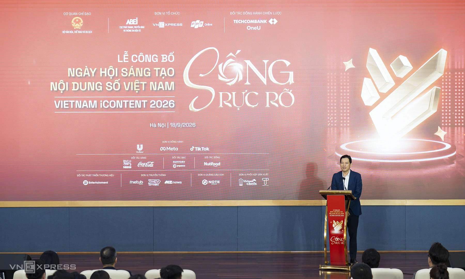 Vietnam iContent chính thức khởi động mùa mới với thông điệp 'Sống rực rỡ'